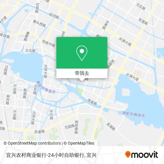 宜兴农村商业银行-24小时自助银行地图