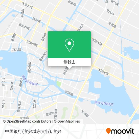 中国银行(宜兴城东支行)地图