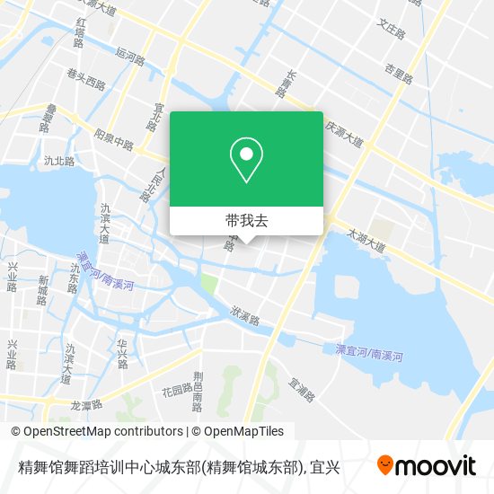 精舞馆舞蹈培训中心城东部(精舞馆城东部)地图