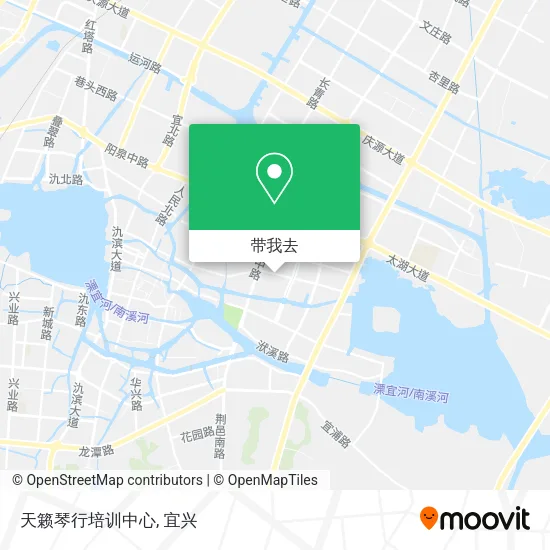 天籁琴行培训中心地图