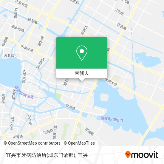 宜兴市牙病防治所(城东门诊部)地图