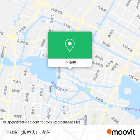 王鱿鱼（板桥店）地图