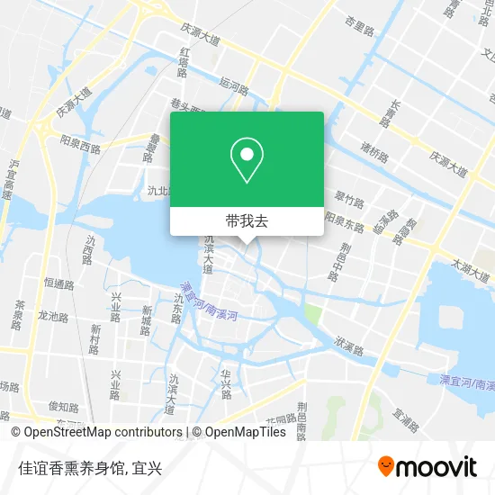 佳谊香熏养身馆地图