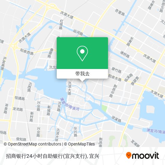 招商银行24小时自助银行(宜兴支行)地图