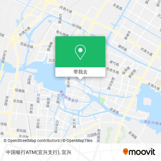 中国银行ATM(宜兴支行)地图