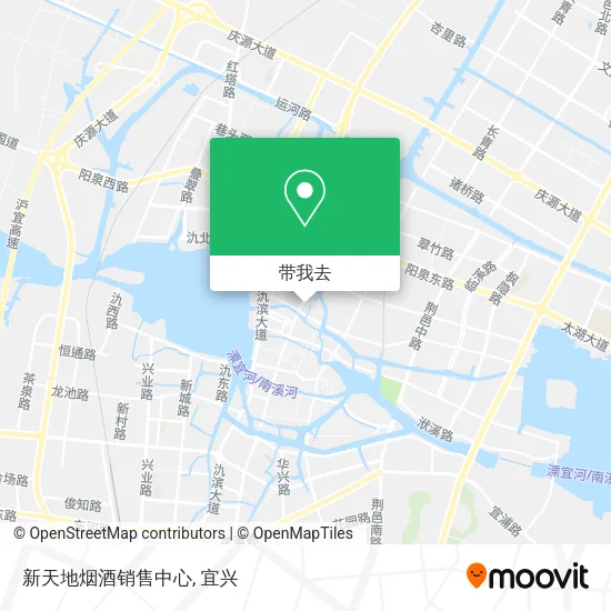新天地烟酒销售中心地图