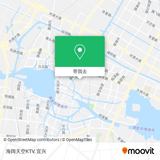 海阔天空KTV地图