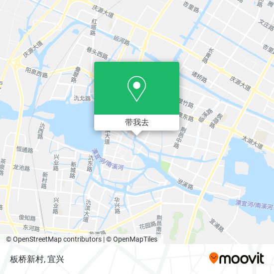 板桥新村地图