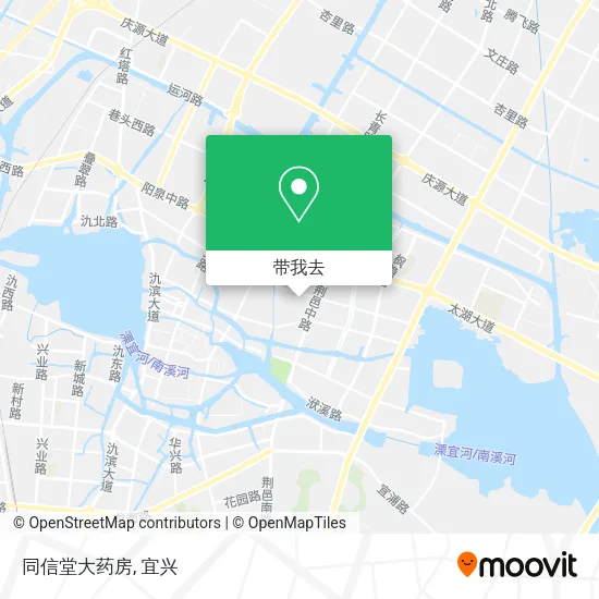 同信堂大药房地图