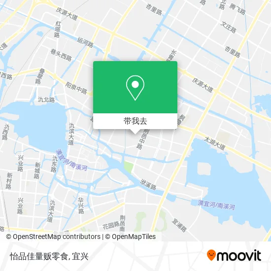 怡品佳量贩零食地图