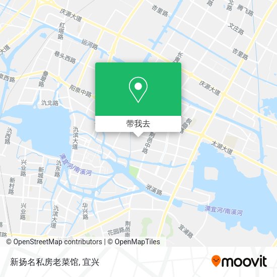 新扬名私房老菜馆地图