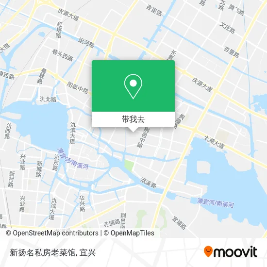 新扬名私房老菜馆地图