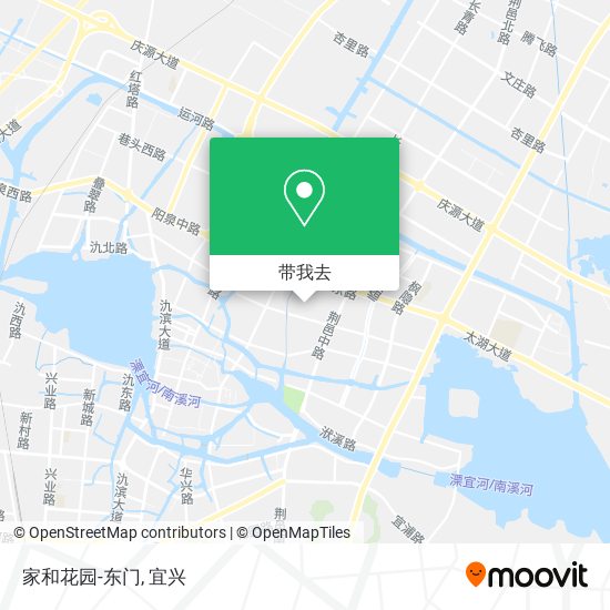 家和花园-东门地图