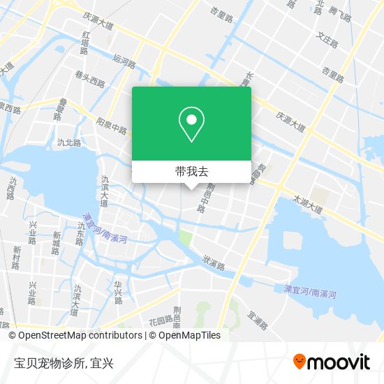 宝贝宠物诊所地图