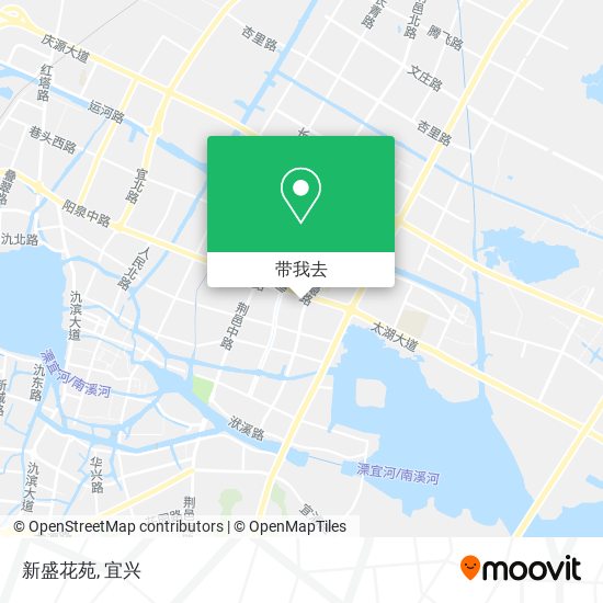 新盛花苑地图