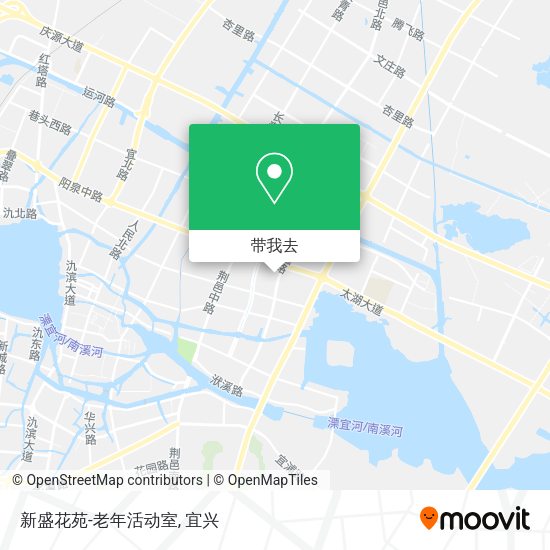 新盛花苑-老年活动室地图