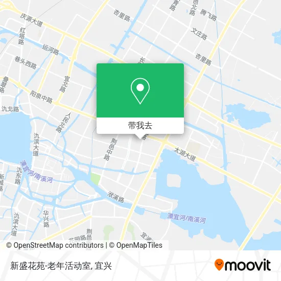 新盛花苑-老年活动室地图