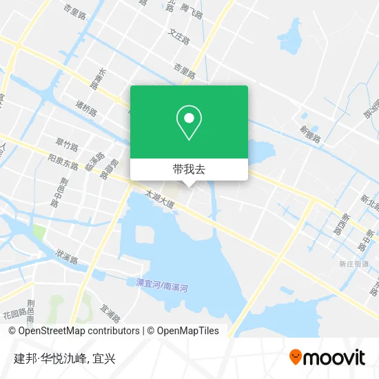 建邦·华悦氿峰地图