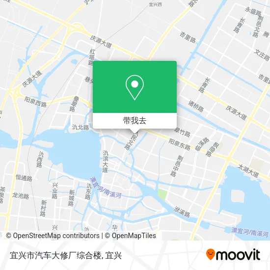宜兴市汽车大修厂综合楼地图