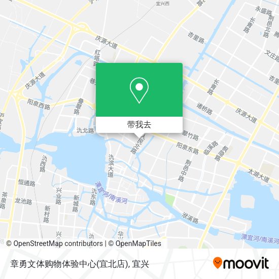 章勇文体购物体验中心(宜北店)地图