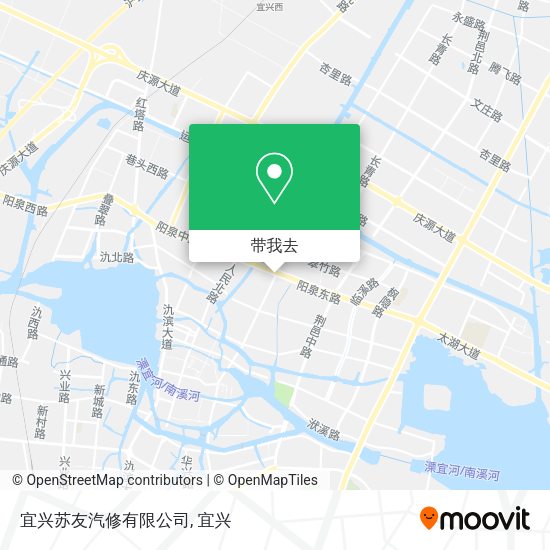 宜兴苏友汽修有限公司地图