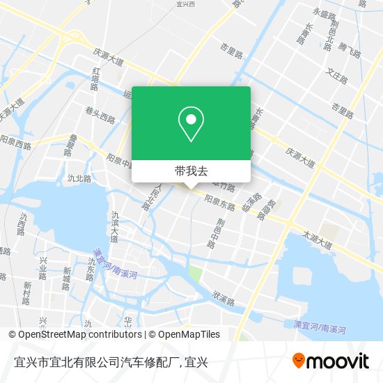 宜兴市宜北有限公司汽车修配厂地图