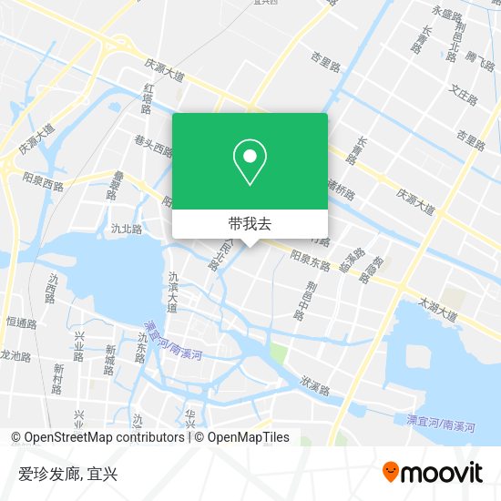 爱珍发廊地图