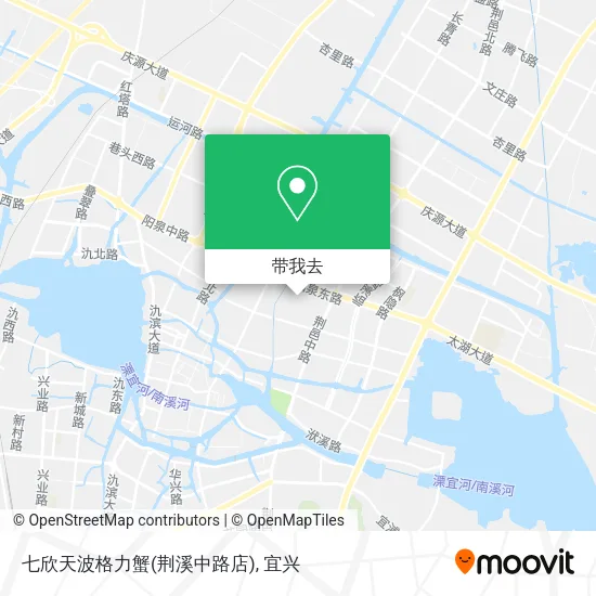 七欣天波格力蟹(荆溪中路店)地图