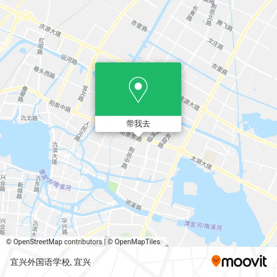 宜兴外国语学校地图