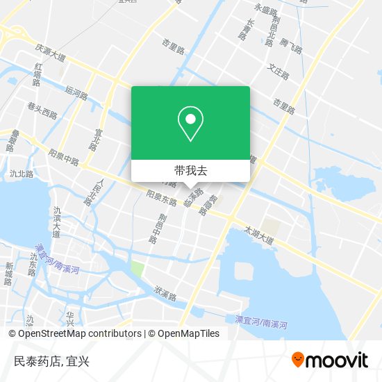 民泰药店地图