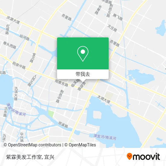 紫霖美发工作室地图