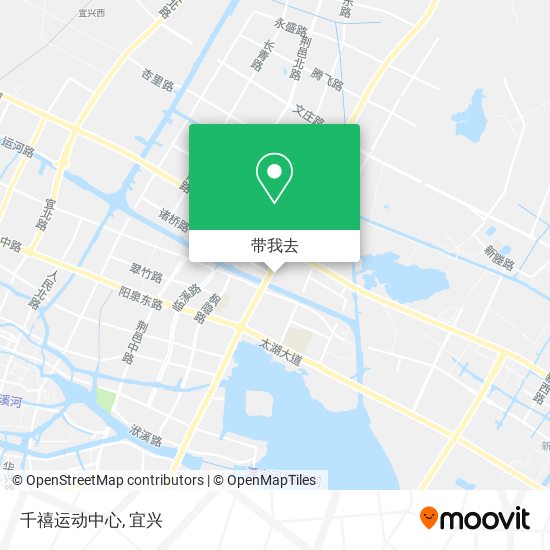 千禧运动中心地图