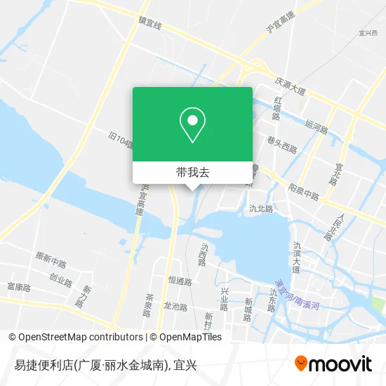 易捷便利店(广厦·丽水金城南)地图