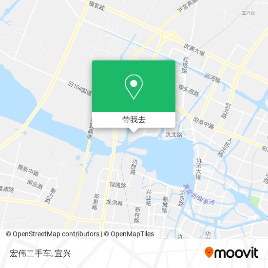 宏伟二手车地图