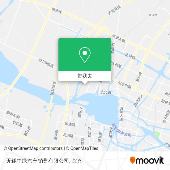 无锡中绿汽车销售有限公司地图