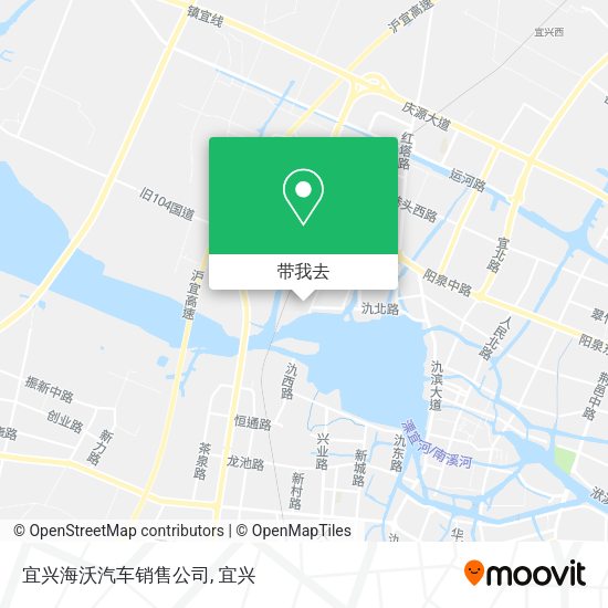宜兴海沃汽车销售公司地图