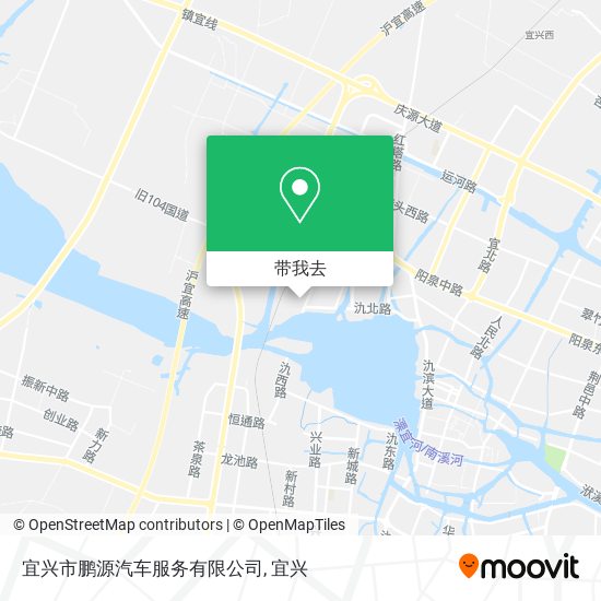 宜兴市鹏源汽车服务有限公司地图