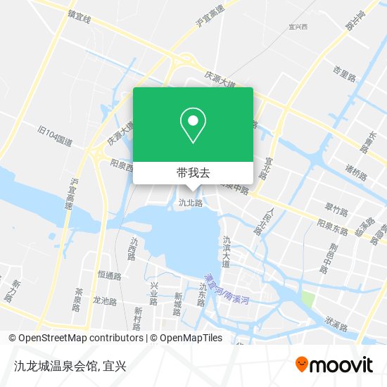 氿龙城温泉会馆地图