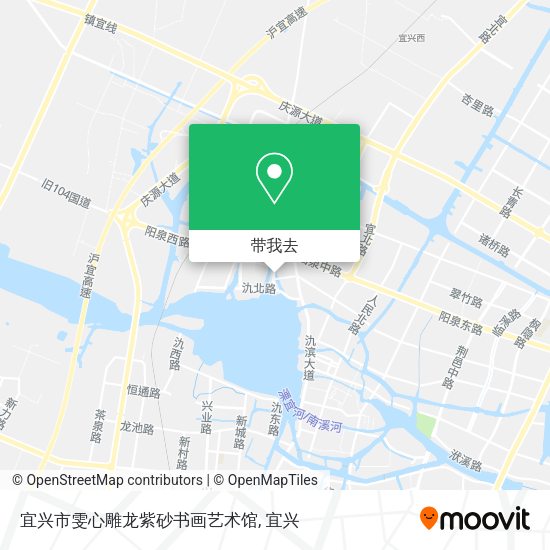 宜兴市雯心雕龙紫砂书画艺术馆地图