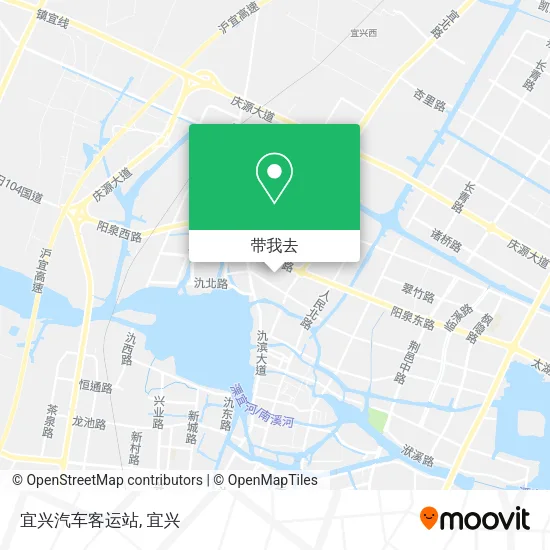宜兴汽车客运站地图