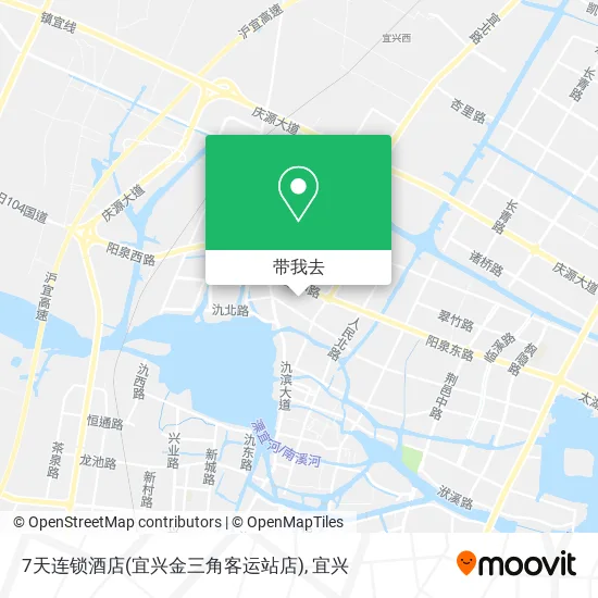 7天连锁酒店(宜兴金三角客运站店)地图