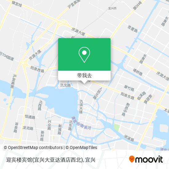 迎宾楼宾馆(宜兴大亚达酒店西北)地图