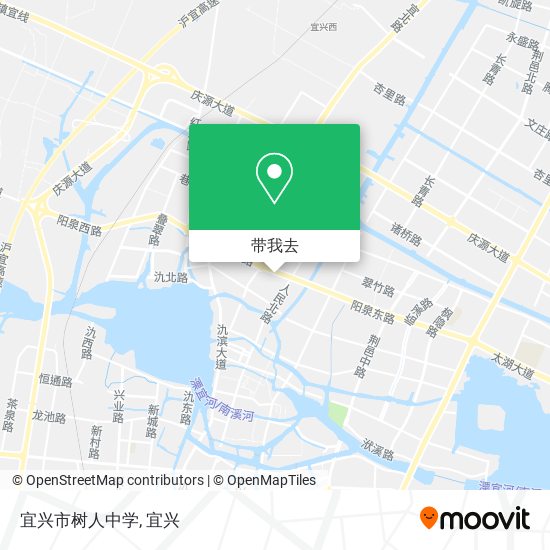宜兴市树人中学地图