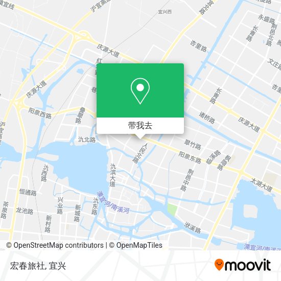 宏春旅社地图