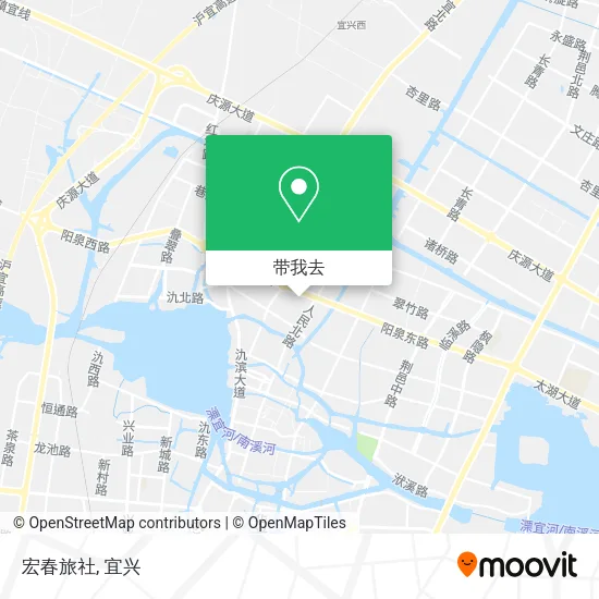 宏春旅社地图