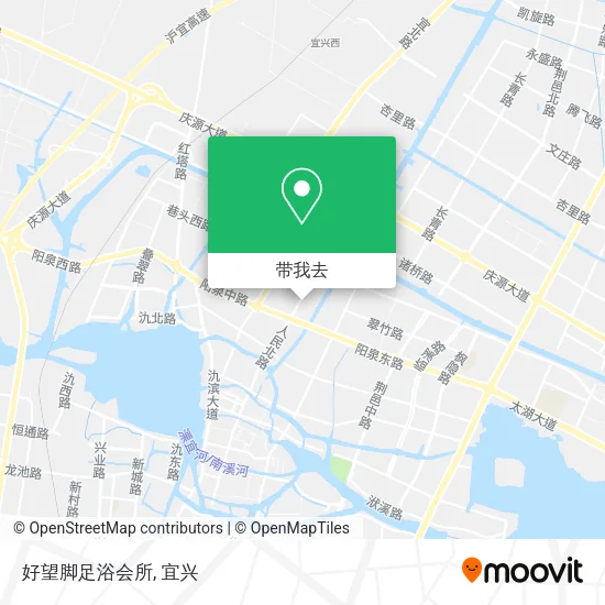 好望脚足浴会所地图