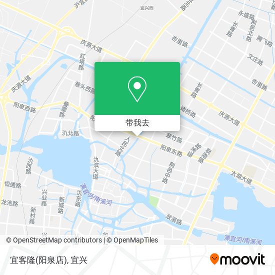 宜客隆(阳泉店)地图
