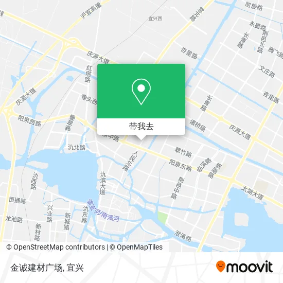 金诚建材广场地图