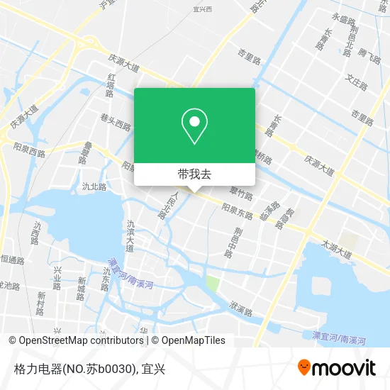 格力电器(NO.苏b0030)地图