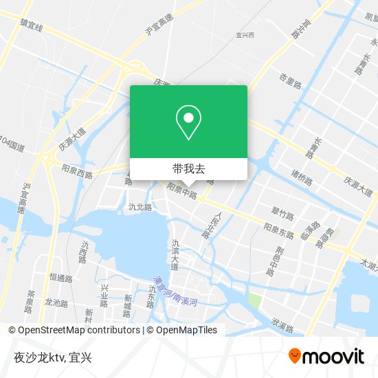 夜沙龙ktv地图